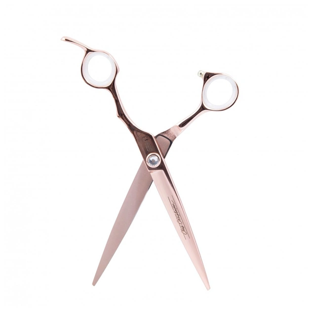 Ножиці для грумінгу Chris Christensen Adalynn Rose 7 прямі (819774012832) - picture 4