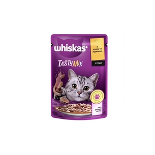 Вологий корм для кішок Whiskas TastyMix Ягня, Індичка 85 г (4770608262440) зображення 1
