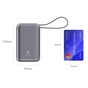 Батарея універсальна Vinga 30000 mAh 65W Display Cable (VPBB3065C) - зменшене зображення 5