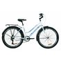 Велосипед Discovery 26" PRESTIGE WOMAN Vbr рама-17" St 2020 біло-блакитний + багажник (OPS-DIS-26-244) - зменшене зображення 1