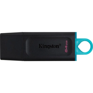 USB флеш накопичувач Kingston 64GB DataTraveler Exodia Black/Teal USB 3.2 (DTX/64GB) зображення 1