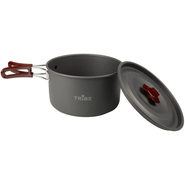 Котел туристичний Tribe Pot 1,9 л Alu алюмінієвий (T-FH-0014-grey) - picture 3