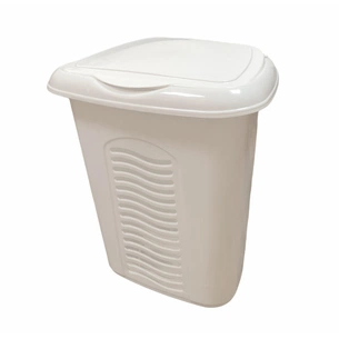 Кошик для білизни Консенсус Білий 40 л (Консенсус/білий) изображение 1