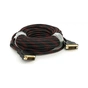 Кабель мультимедийный DVI M to DVI M 10.0m 24+1pin black/red Merlion (YT-DVI(M)/(M)NY/RD-10m) - уменьшенное изображение 2