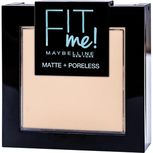 Пудра для обличчя Maybelline New York Fit Me Matte + Poreless 105 - Natural Ivory (3600531384159) зображення 1