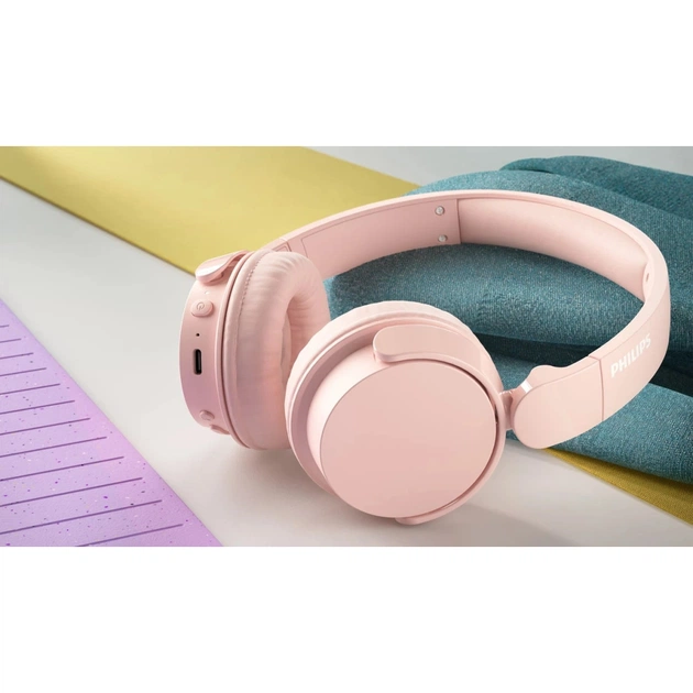 Навушники Philips TAH4209 Pink (TAH4209PK/00) - зображення 5