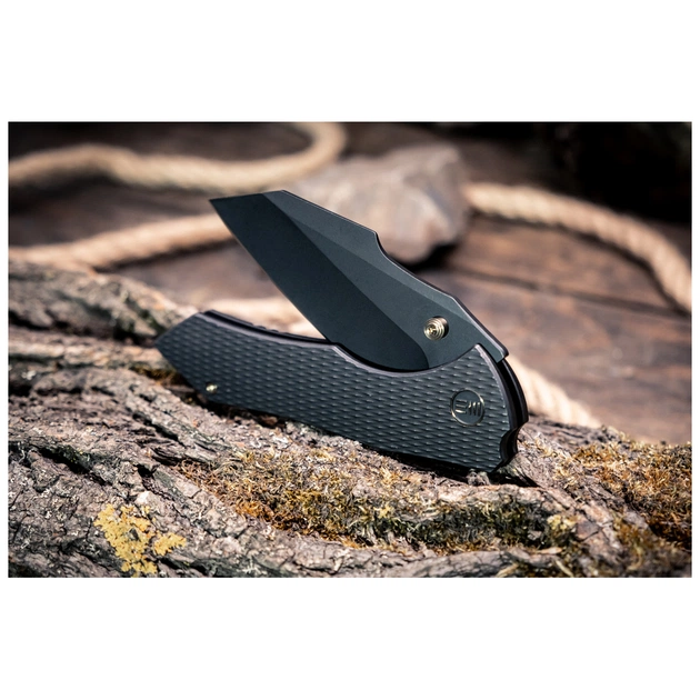 Ніж Weknife High-Fin XL, Darkwash, чорний титан (WE24010-1) - picture 11
