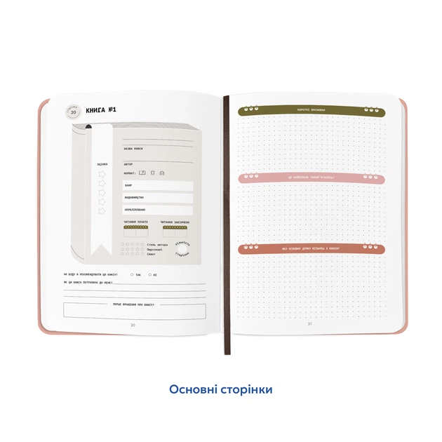 Дневник читательский Orner Счастливые моменты чтения (orner-2873) - изображение 3