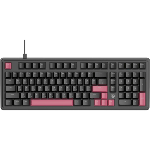 Клавіатура Ajazz AK980 Red Switch USB UA Black (AK980-R-BR) - зображення 1