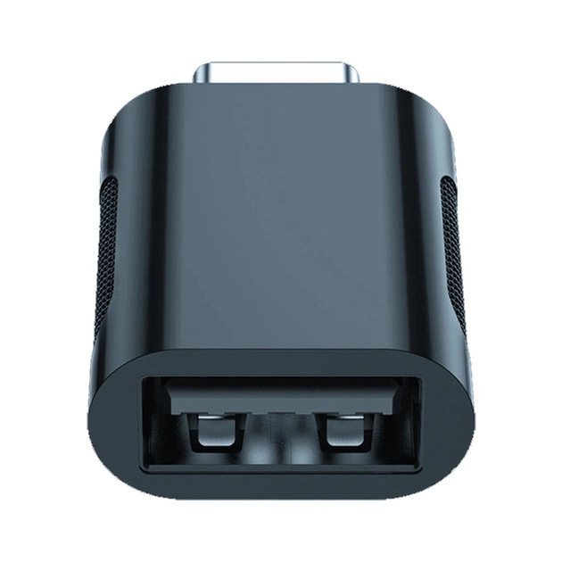 Перехідник OTG USB 2.0 AF to USB-C Space Grey Armorstandart (ARM69356) - зображення 3