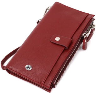 Гаманець ST Leather Бордовий (19433) зображення 1