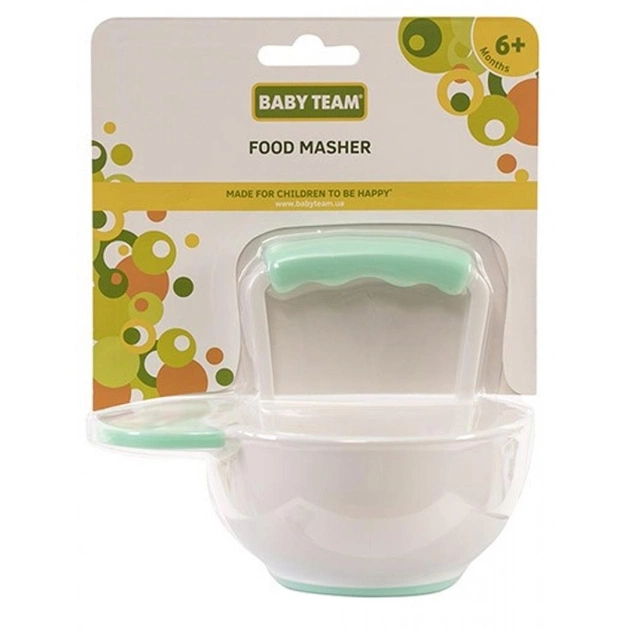 Набір дитячого посуду Baby Team Набір для пюрування (6206) - picture 4