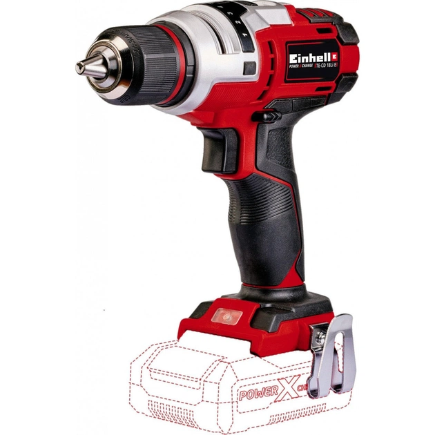 Шуруповерт Einhell TE-CD 18 Li E - Solo акумуляторний (4513870) - изображение 1