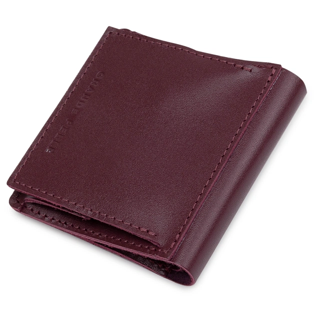 Гаманець Grande Pelle Бордовий (11518) - зображення 2