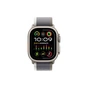 Смарт-годинник Apple Watch Ultra 2 GPS + Cellular, 49mm Titanium Case with Green/Grey Trail Loop - M/L (MRF43UL/A) - зменшене зображення 2