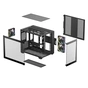 Корпус DeepCool CG330 3F Black (R-CG330-BKNGM3-G) без БЖ - зменшене зображення 10