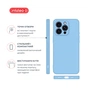 Чехол для мобильного телефона Intaleo SoftShell Apple iPhone 16 Pro Light Blue (1283126609268) - уменьшенное изображение 4