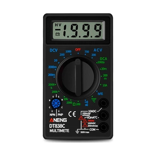 Цифровий мультиметр ANENG AN-DT838C, V, A, R, C, функція hFE (AN-DT838C) зображення 1