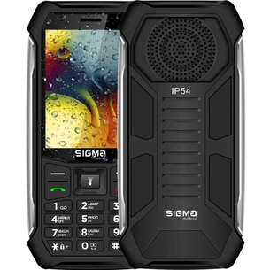 Мобільний телефон Sigma X-style 323 RAIN Black (4827798885710) зображення 1