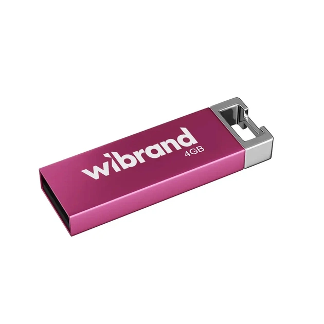 USB флеш накопичувач Wibrand 4GB Chameleon Pink USB 2.0 (WI2.0/CH4U6P) - зображення 1