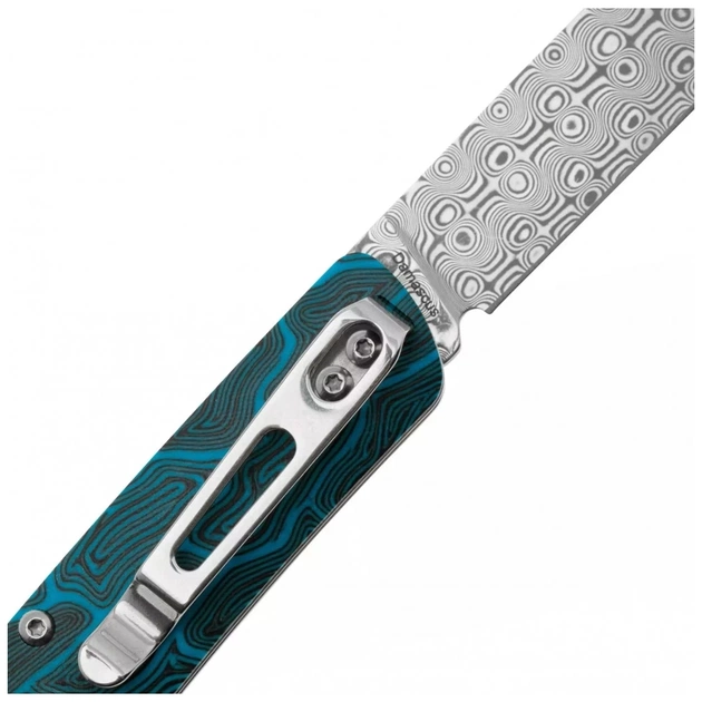 Ніж Boker Plus Tech Tool Damast Blue (01BO559DAM) - зображення 9