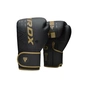 Боксерські рукавички RDX F6 Kara Matte Golden 6 унцій (BGR-F6MGL-6OZ) - зменшене зображення 2