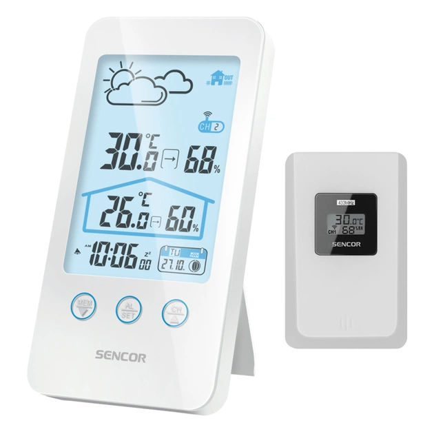 Метеостанція Sencor SWS3000W - зображення 1