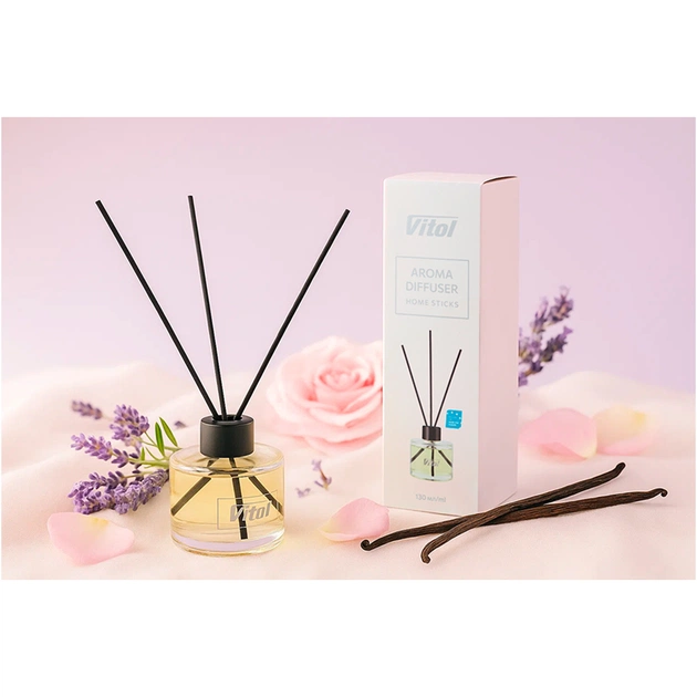 Ароматизатор для автомобіля VITOL Home Sticks Lavender Dream 130 мл (VHS03) - picture 5