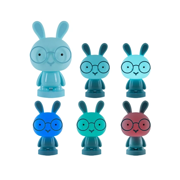 Нічник Kite Світильник LED з акумулятором Bunny, блакитний (K24-490-1-3) - picture 4