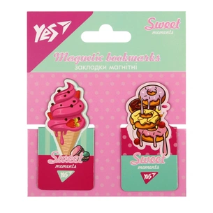 Закладки для книг Yes магнітні Sweet Cream, висікання, 2 шт (708401) зображення 1