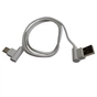 Дата кабель USB 2.0 AM to USB-C 1.0m 2.4A 90° corner white XoKo (XK-CTC-001-WH) - зменшене зображення 2