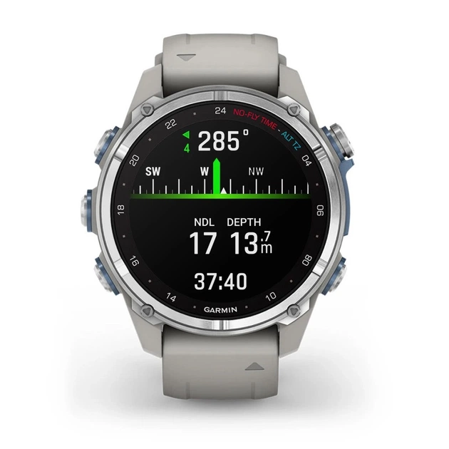 Смарт-годинник Garmin Descent Mk3, 43mm, Passvtd Steel/Fog Gry, Dive Computer, GPS дайвінг комп'ютер (010-02753-04) - picture 11