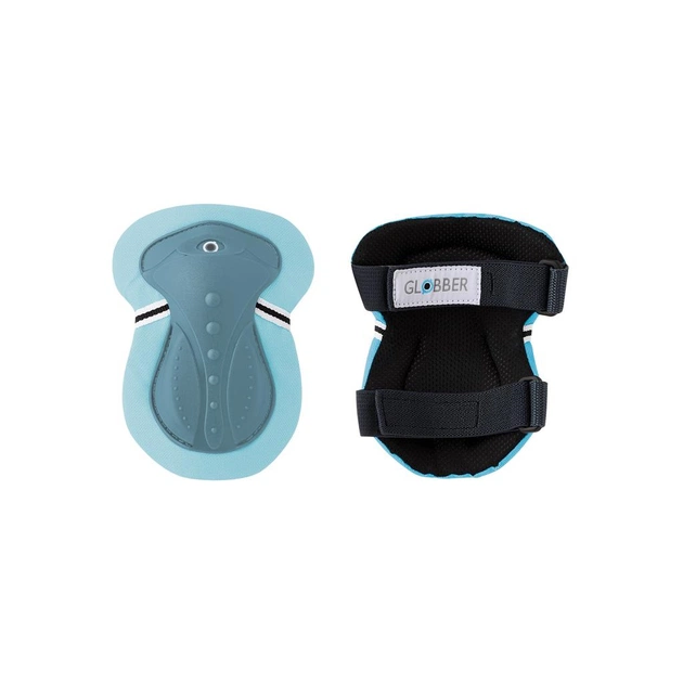 Комплект захисту Globber пастельно-синій/сіро-синій, для дитини 25-50кг (541-200) - зображення 4