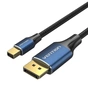 Кабель Vention mini DisplayPort - DisplayPort (M/M), 1.5 м, Black (HCFLG) - уменьшенное изображение 1