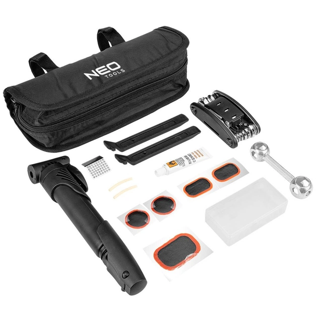 Ремонтный комплект Neo Tools 15 предм 1680D 23 x 15 x 6 см (91-013) - изображение 1