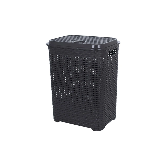Кошик для білизни Violet House 0778 Ротанг Coffee 45 л (0778 Роттанг COF 45 л) - picture 1