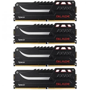 Модуль пам'яті для комп'ютера DDR4 16GB (4x4GB) 2800 MHz BLADE Series Apacer (EK.16GAW.KFBK4) зображення 1