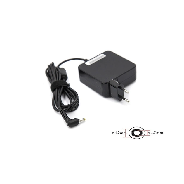 Блок живлення до ноутбуку PowerPlant LENOVO 220V, 20V 65W 3.25A (4.0*1.7) wall mount (WM-IB65H4017) - зображення 1