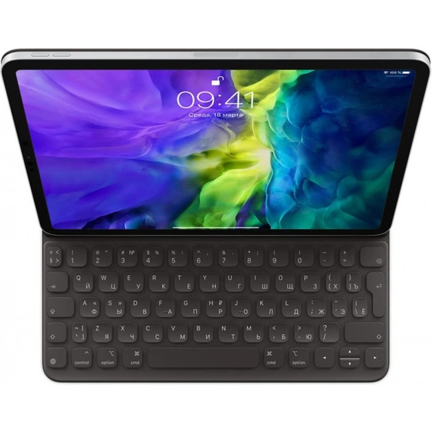 Чохол до планшета Apple Smart Keyboard Folio for 11-inch iPad Pro (2nd generation) (MXNK2RS/A) - зображення 1