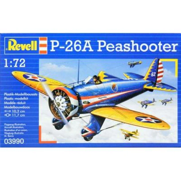 Збірна модель Revell Винищувач P-26A Peashooter 1:72 (3990) - зображення 1