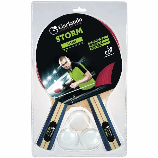 Комплект для настольного тенниса Garlando Storm (2C4-5) (929524) - изображение 1