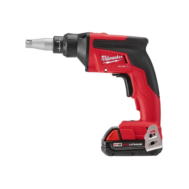 Шуруповерт Milwaukee FSGC-202X для гипсокартону, M18 FUEL, 13Нм, 2x2Ah, HD Box (4933459199) - picture 4