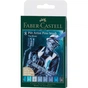 Лайнер Faber-Castell набор капиллярных ручек кисточек PITT Artist Pens Brush The Blues, 8 цветов (32113) - уменьшенное изображение 1