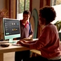 Комп'ютер Apple 24" iMac Retina 4.5K / Apple M4 (10-c/CPU, 10-c/GPU), 24, 512, Silver, A3137 (MCR24UA/A) - зменшене зображення 4
