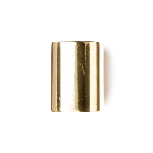Слайдер для гитары Jim Dunlop Brass Medium Wall Medium Knuckle Slide (223) - изображение 1