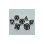 Набір кубиків для настільних ігор Games 7 Days Glitter 7 Dice Set - Black (g7dglit10) - зменшене зображення 1