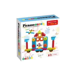 Конструктор Picasso Tiles Hedgehog Building Blocks Set 41 деталь (817338027384) зображення 1