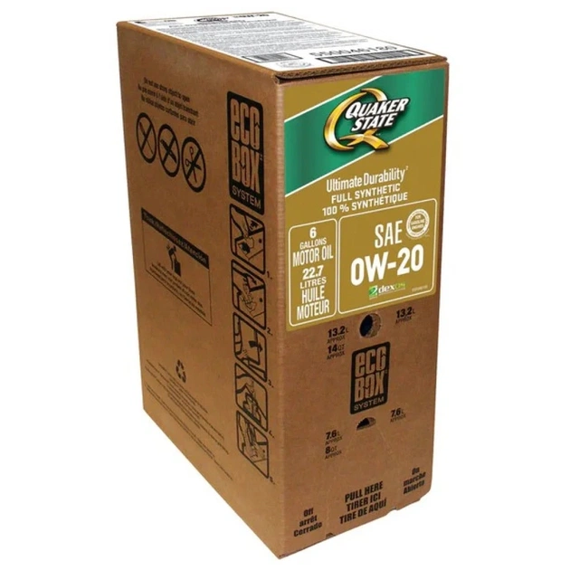 Моторное масло Quaker State FS 0W20 24/1 Qt Ecobox 22,71л. - изображение 1