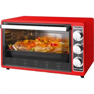 Електропіч Saturn ST-EC1073 Red зображення 1