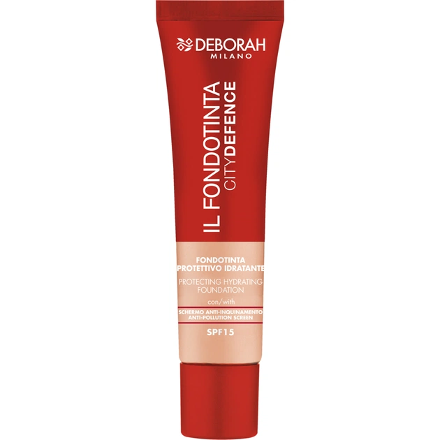 Тональна основа Deborah IL Fondotinta SPF15 02 - Beige 30 мл (8009518339987) - изображение 1